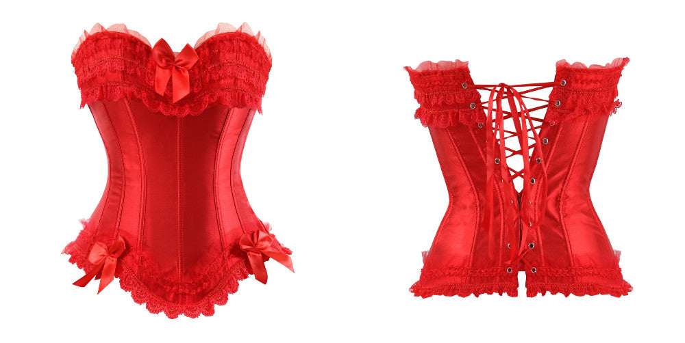 Corsetto Drag Poison (Rosso)