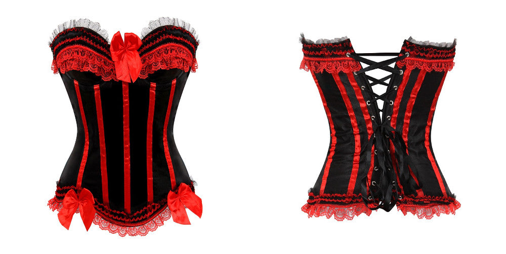 Corsetto Drag Michelle (Rosso)
