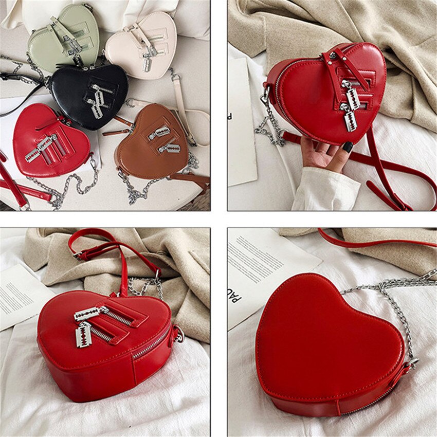 Borsa a mano Drag Heart (5 colori)
