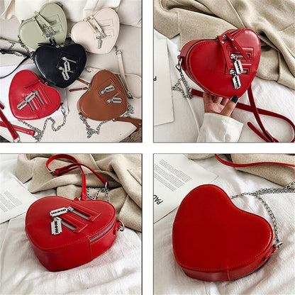 Borsa a mano Drag Heart (5 colori)