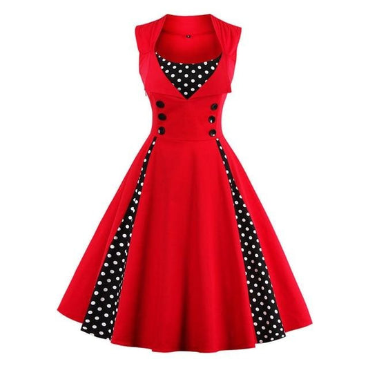 Abito Vintage Queen Swing (6 colori)