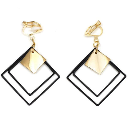 Orecchini a clip Drag Pendulum