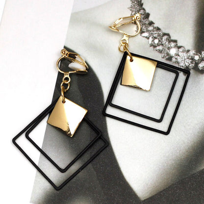 Orecchini a clip Drag Pendulum