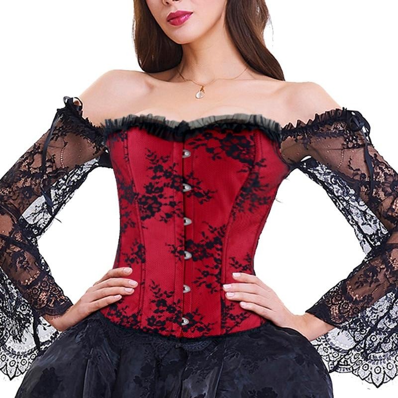 Corsetto Drag Forest (Rosso)
