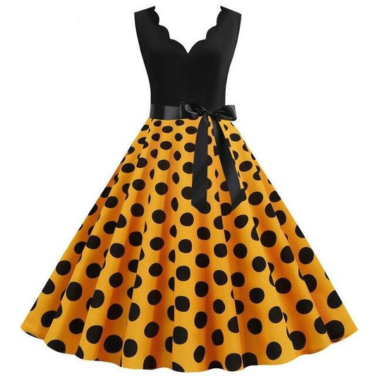 Abito Vintage Queen Frenchie (Vari colori)