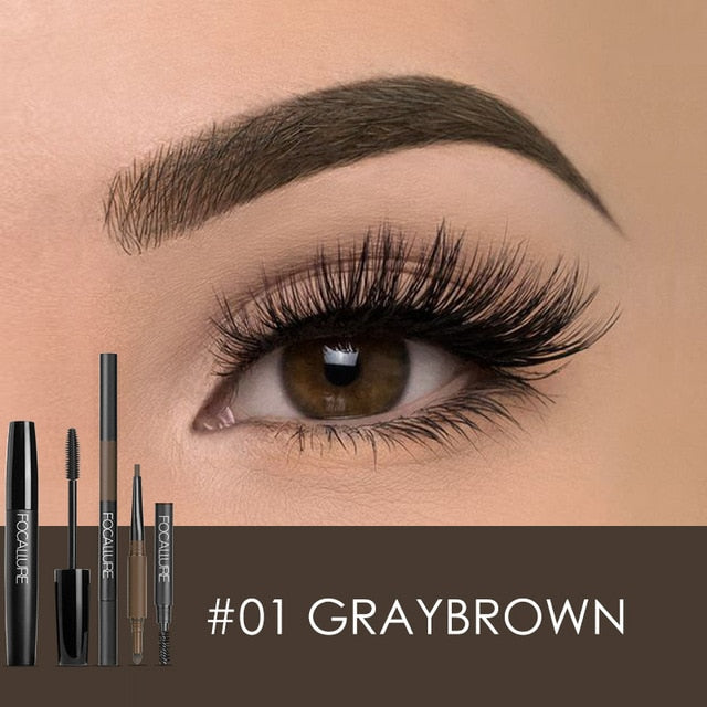 Mascara + Matita per sopracciglia (Vari colori)