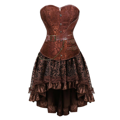 Abito a corsetto Drag Sahara