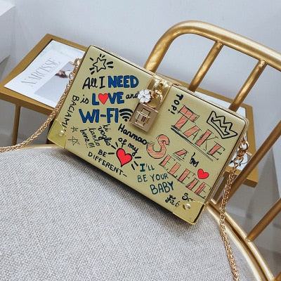 Borsa a mano Drag Selfie (6 colori)