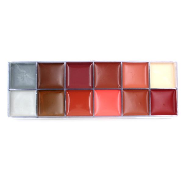 Set di 12 colori di pittura per il corpo a olio (2 varianti)