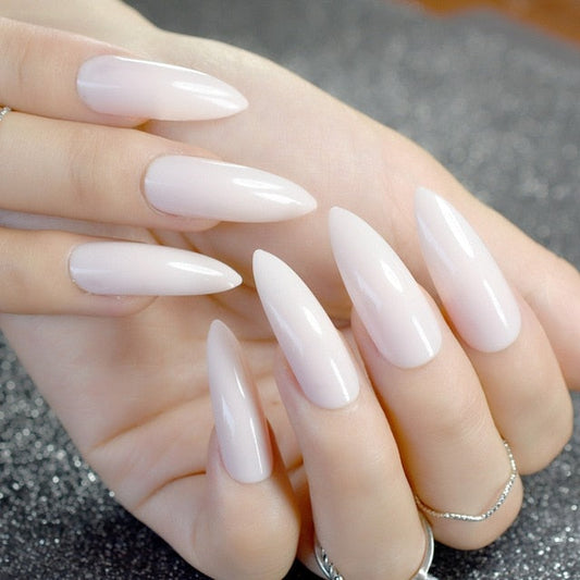 Unghie finte Drag Ivory (24 unità)