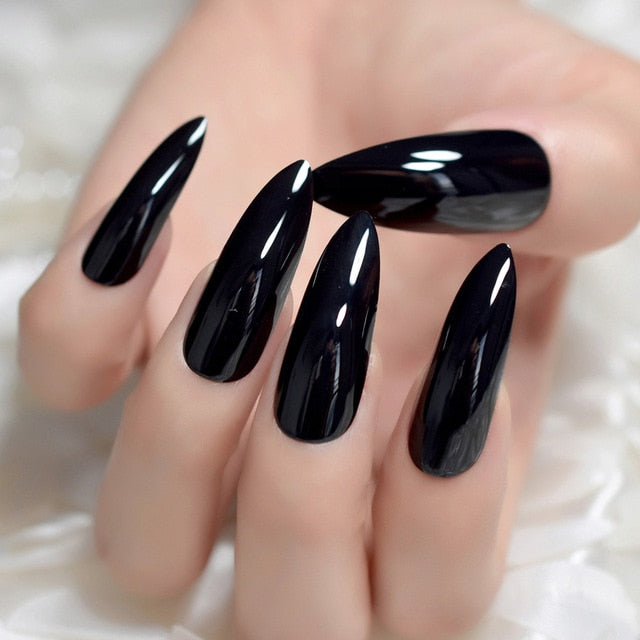 Unghie finte Drag Crow (24 unità)