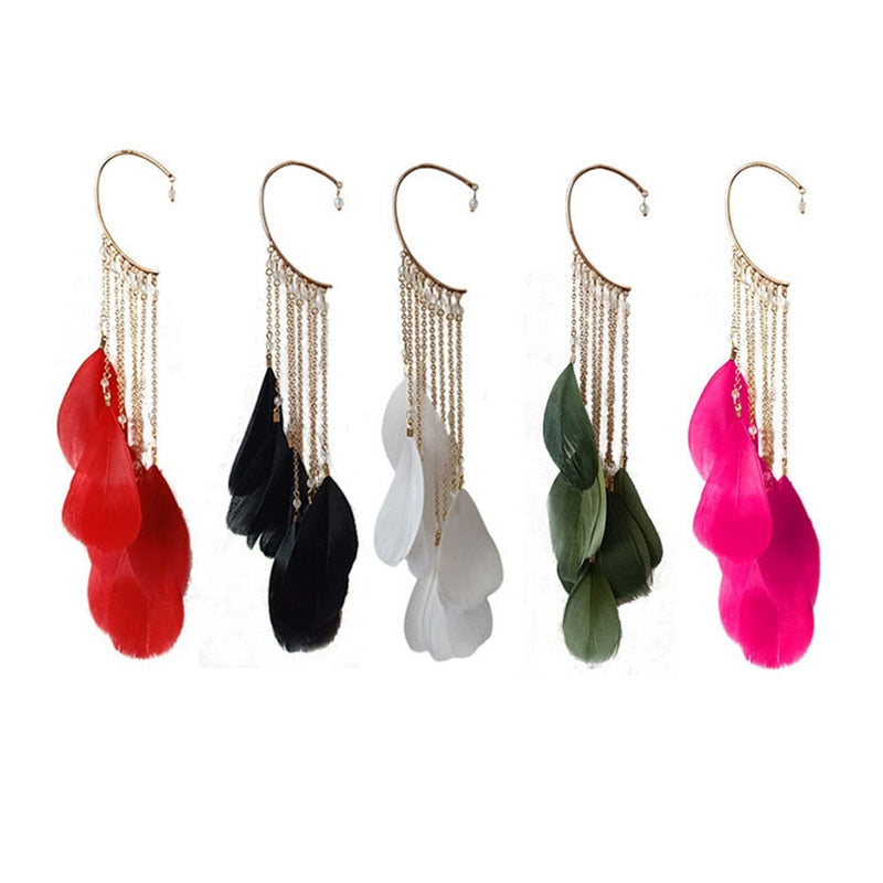 Orecchini a clip Drag Mohegan (5 colori)