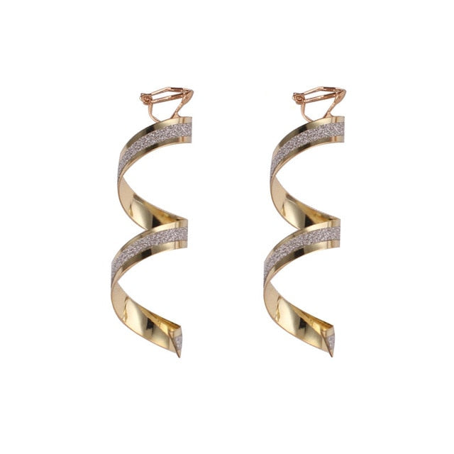 Orecchini a clip Queen Curl (3 colori)
