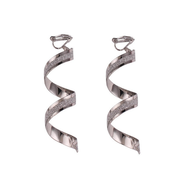 Orecchini a clip Queen Curl (3 colori)