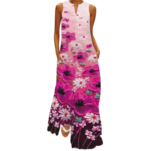 Abito Drag Flowered
