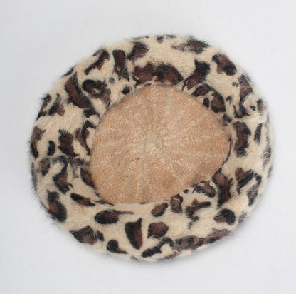 Berretto Queen Leopard (Rosso)
