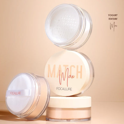Cipria in polvere Queen Match (4 colori)