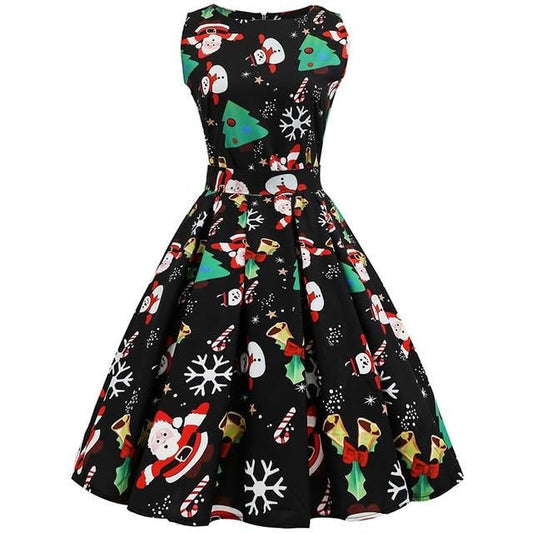 Abito Vintage Queen Snowman