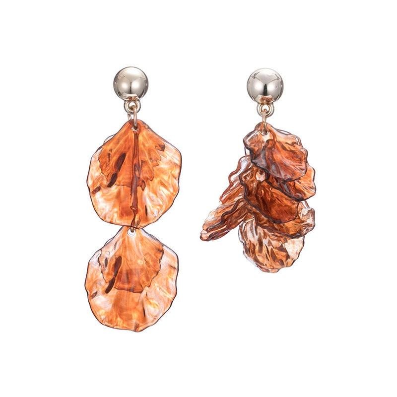 Orecchini a buco Drag Amber