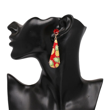 Orecchini a buco Drag Ananas (4 colori)