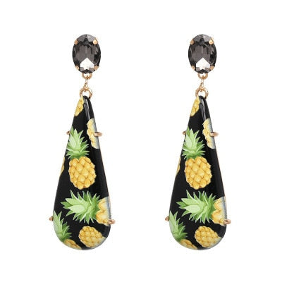 Orecchini a buco Drag Ananas (4 colori)