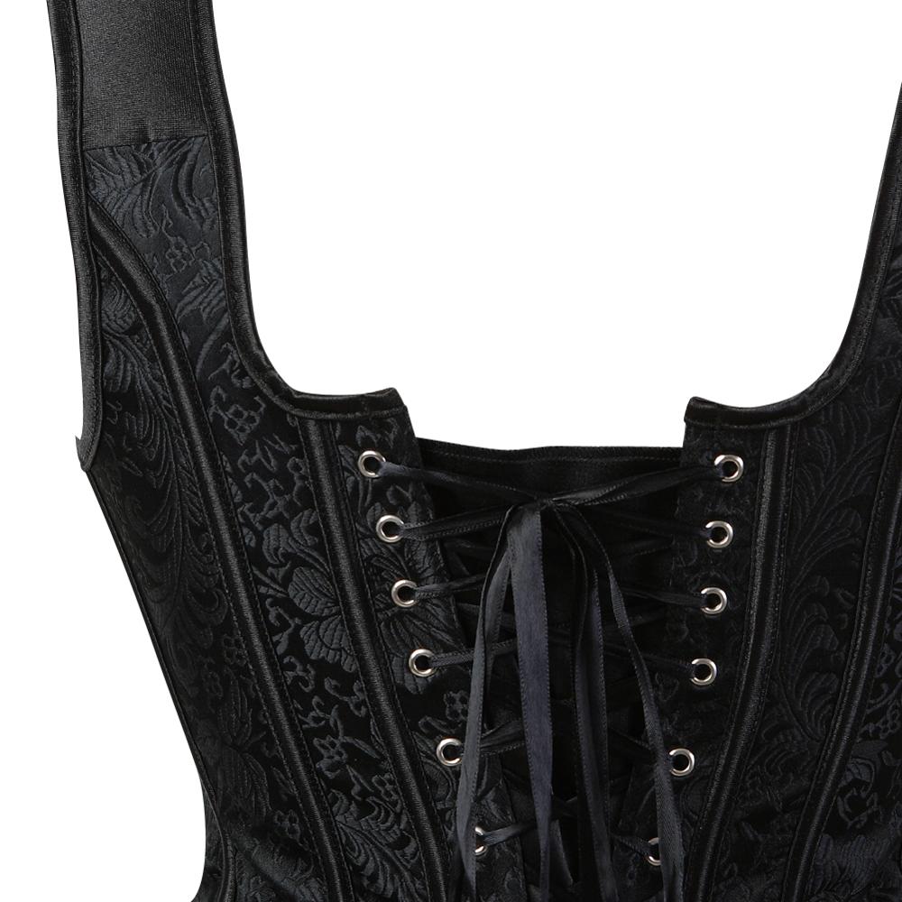 Corsetto Drag Greta (Nero)