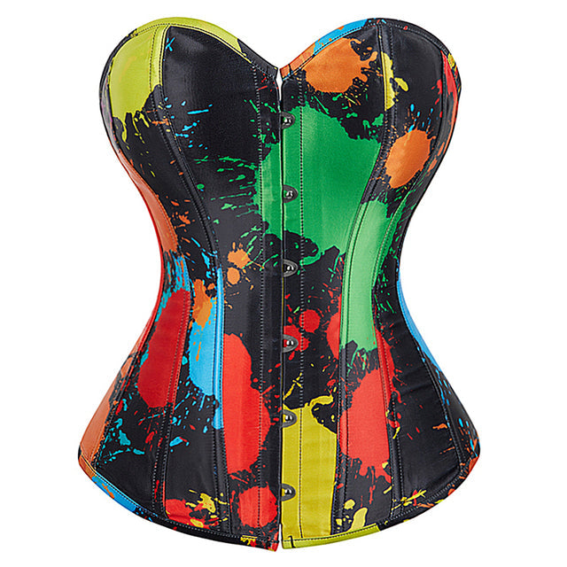 Corsetto Queen Graffiti