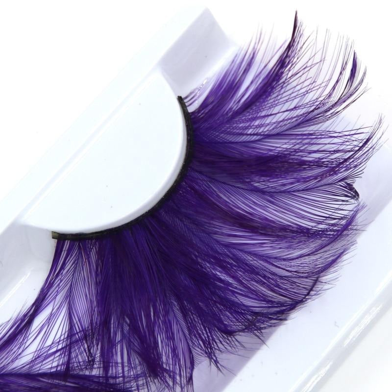 Ciglia finte Drag Purple
