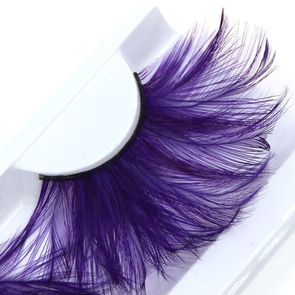 Ciglia finte Drag Purple
