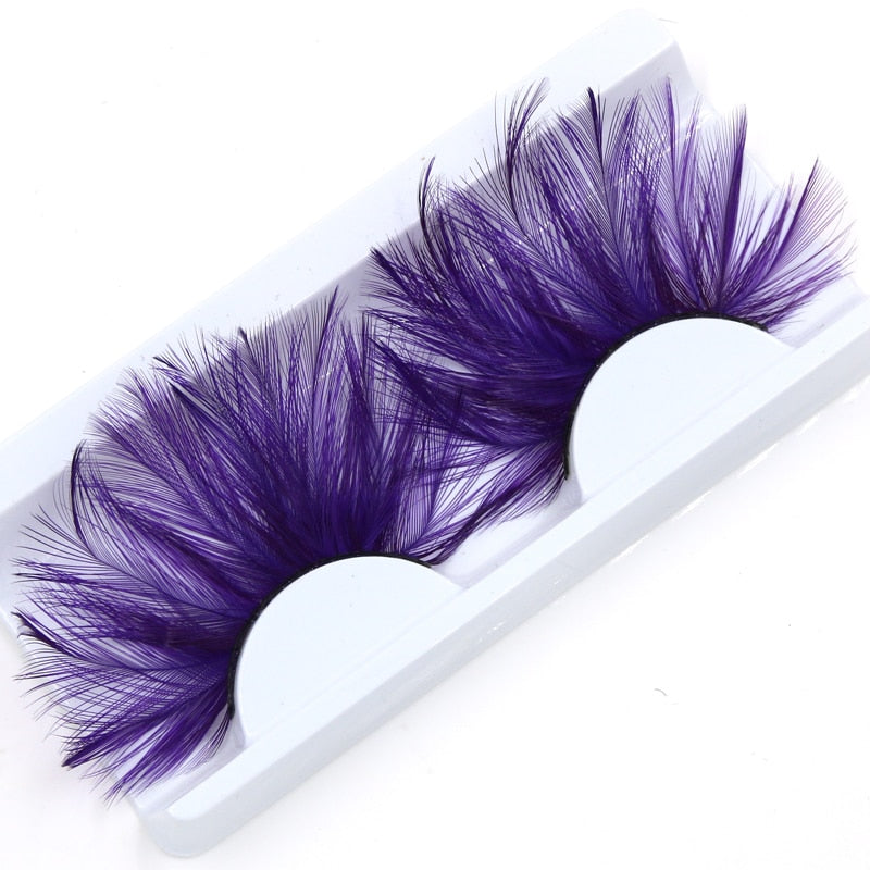 Ciglia finte Drag Purple