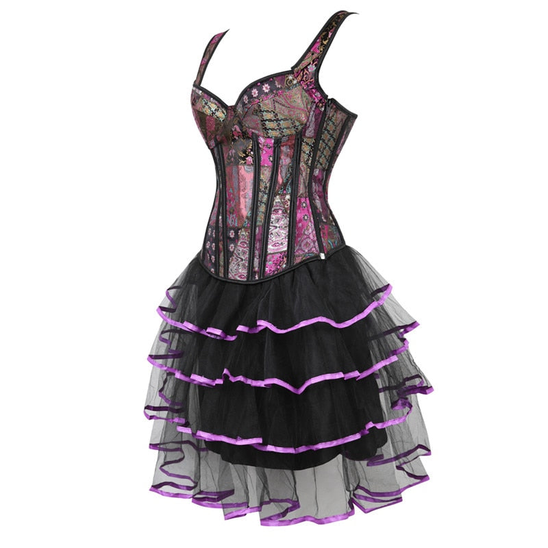 Abito a corsetto Drag Oda