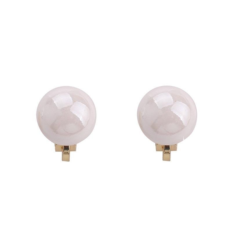 Orecchini a clip Drag Pearl (6 colori)
