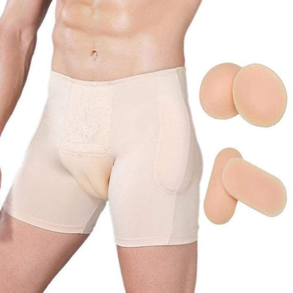 Mutandine imbottite beige (Silicone)