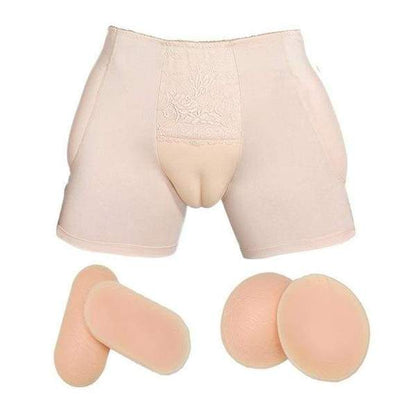 Mutandine imbottite beige (Silicone)