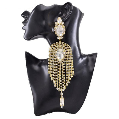 Orecchini a clip Queen Caribean (5 colori)