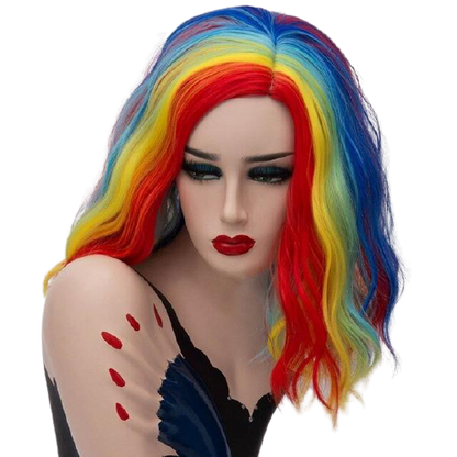 Parrucca Queen Nevada (Rainbow)