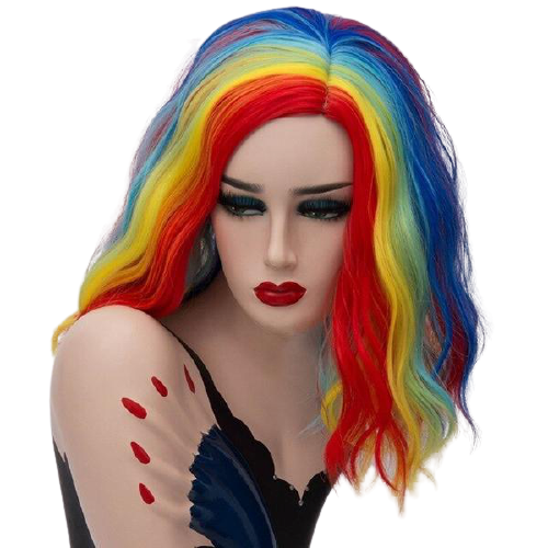 Parrucca Queen Nevada (Rainbow)