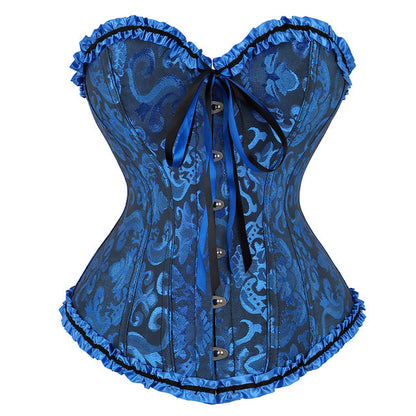 Corsetto Queen Mandalorian (Blu)