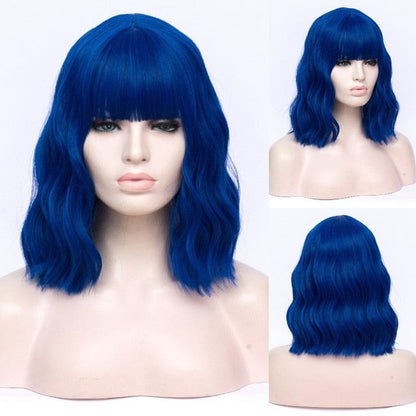 Parrucca Queen Cleo (Blu)