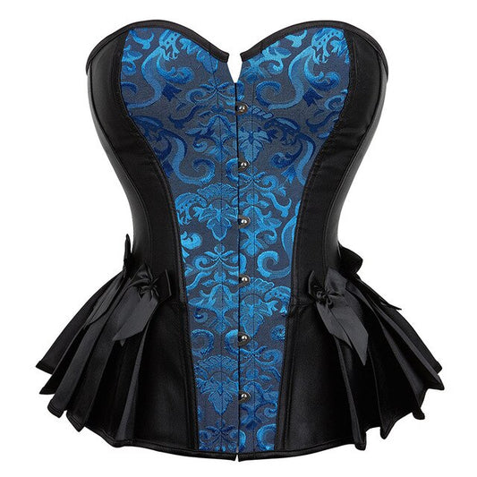 Corsetto Queen Rockinha (Blu)
