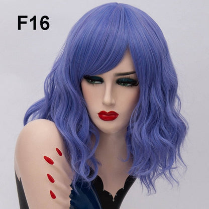 Parrucca Queen Mulan (Blu violaceo)
