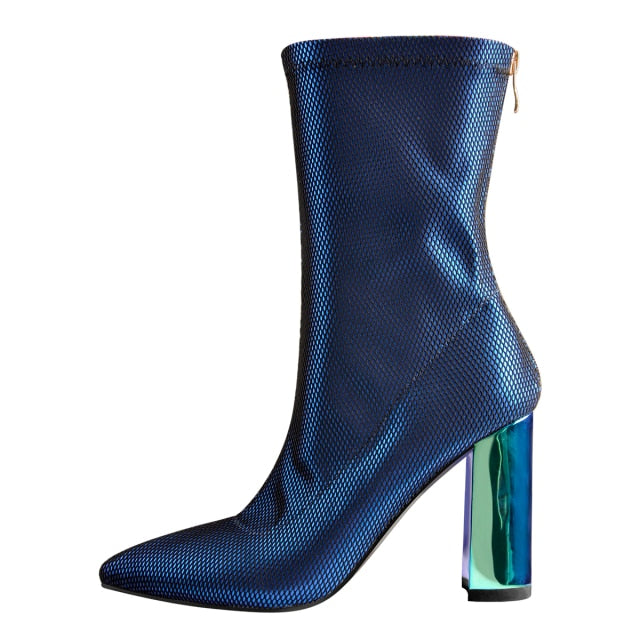 Stivali Queen Leggina (Blu)