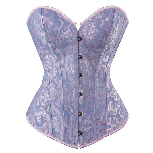 Corsetto Drag Kitten (Azzurro e rosa)