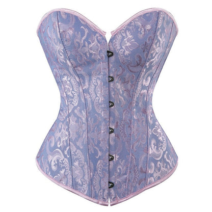 Corsetto Drag Kitten (Azzurro e rosa)
