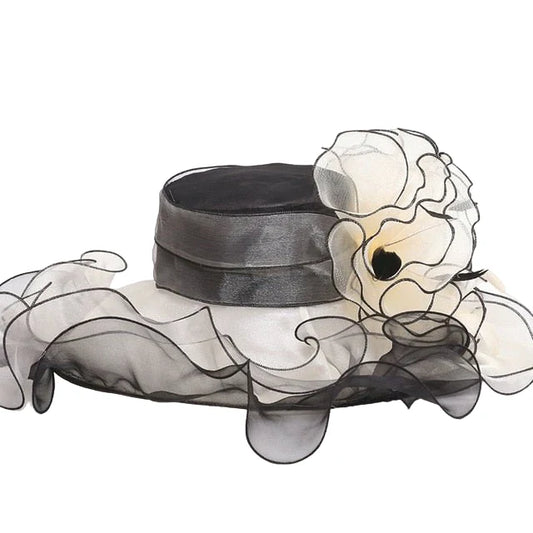 Cappello Queen Indirha (Grigio e beige)