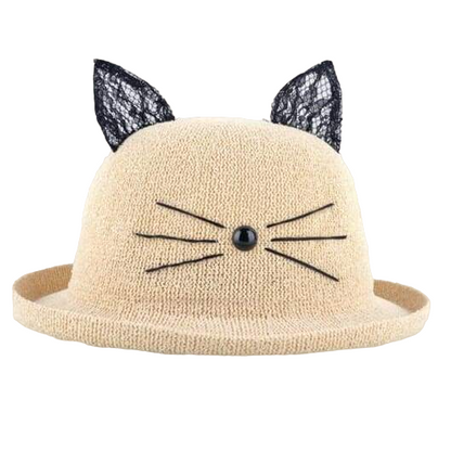 Cappello Drag Kitten (Beige)