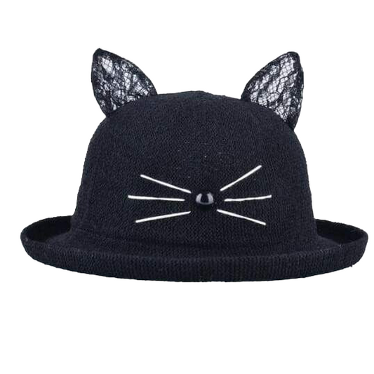 Cappello Drag Kitten (Nero)