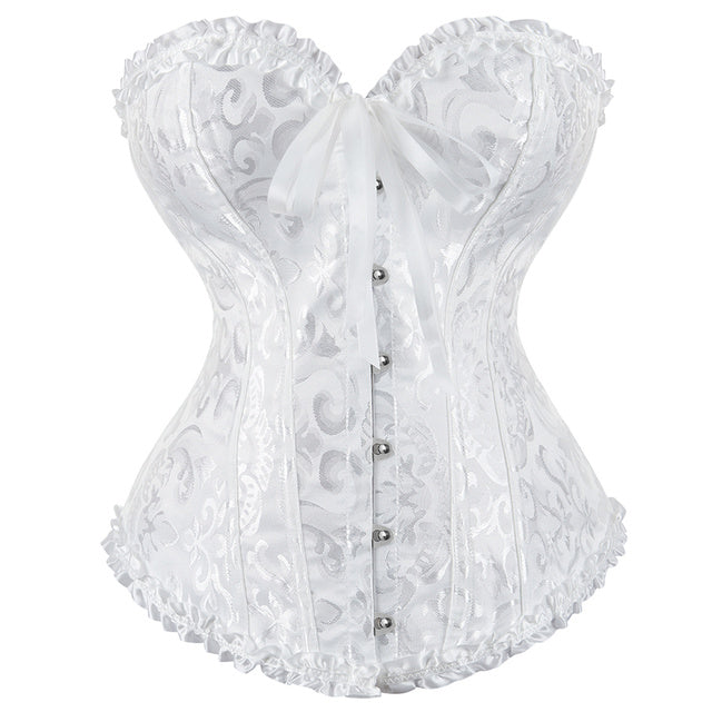 Corsetto Queen Floryland (Bianco)