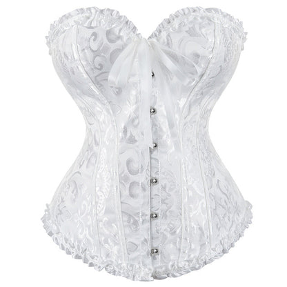 Corsetto Queen Floryland (Bianco)