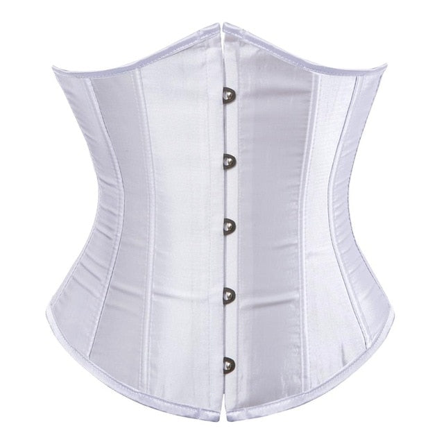 Corsetto Drag Satin (Bianco)